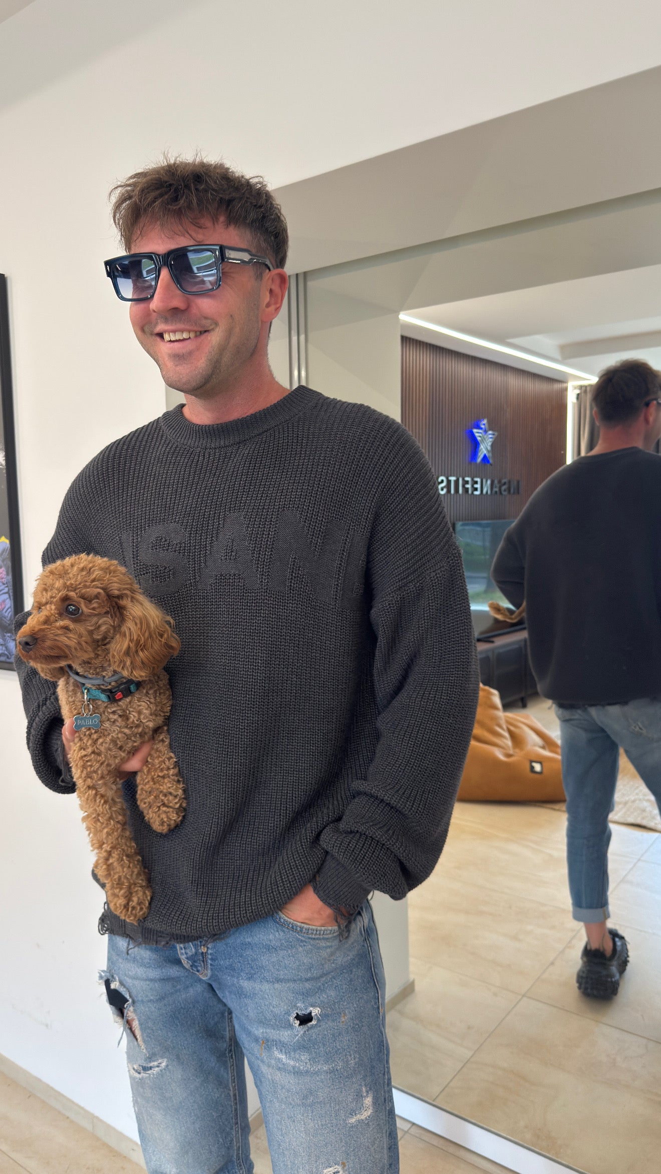 Insanefits megztas megztinis UNISEX- knitted sweater