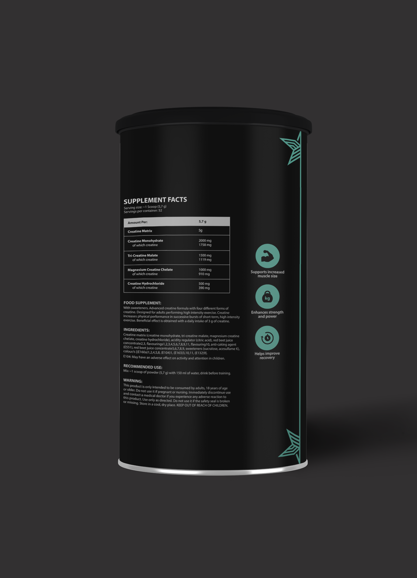 Insane Pure creatine - Kreatinas