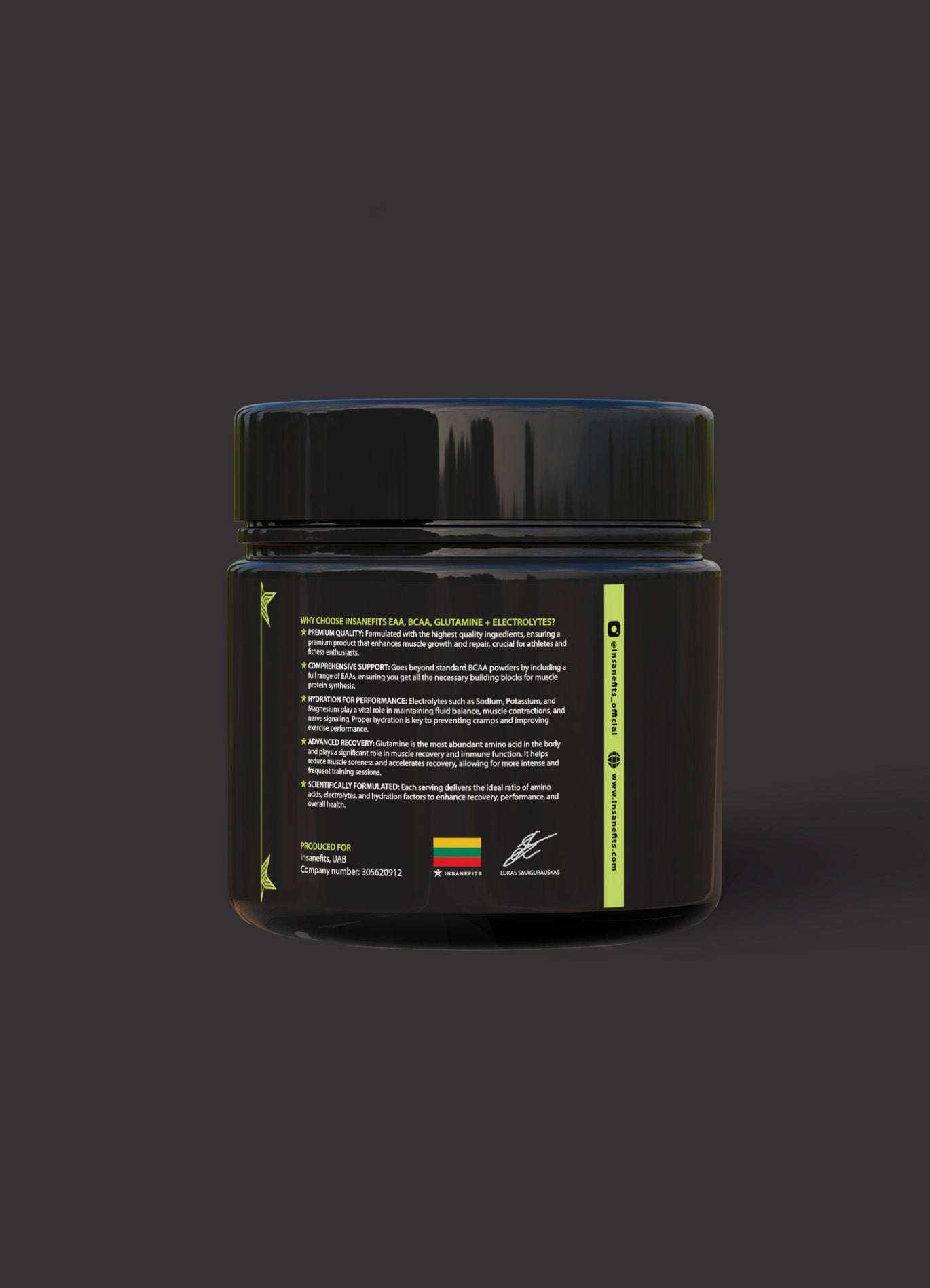 Muscle Recovery Aminorūgštys EAA ir BCAA