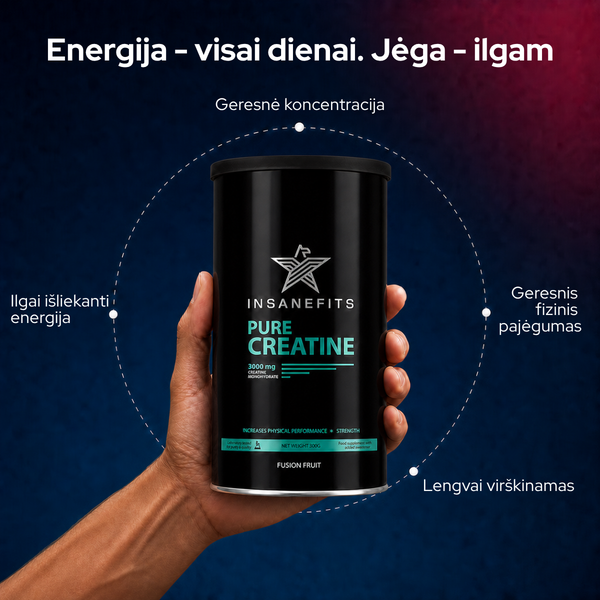 Insane Pure creatine - Kreatinas