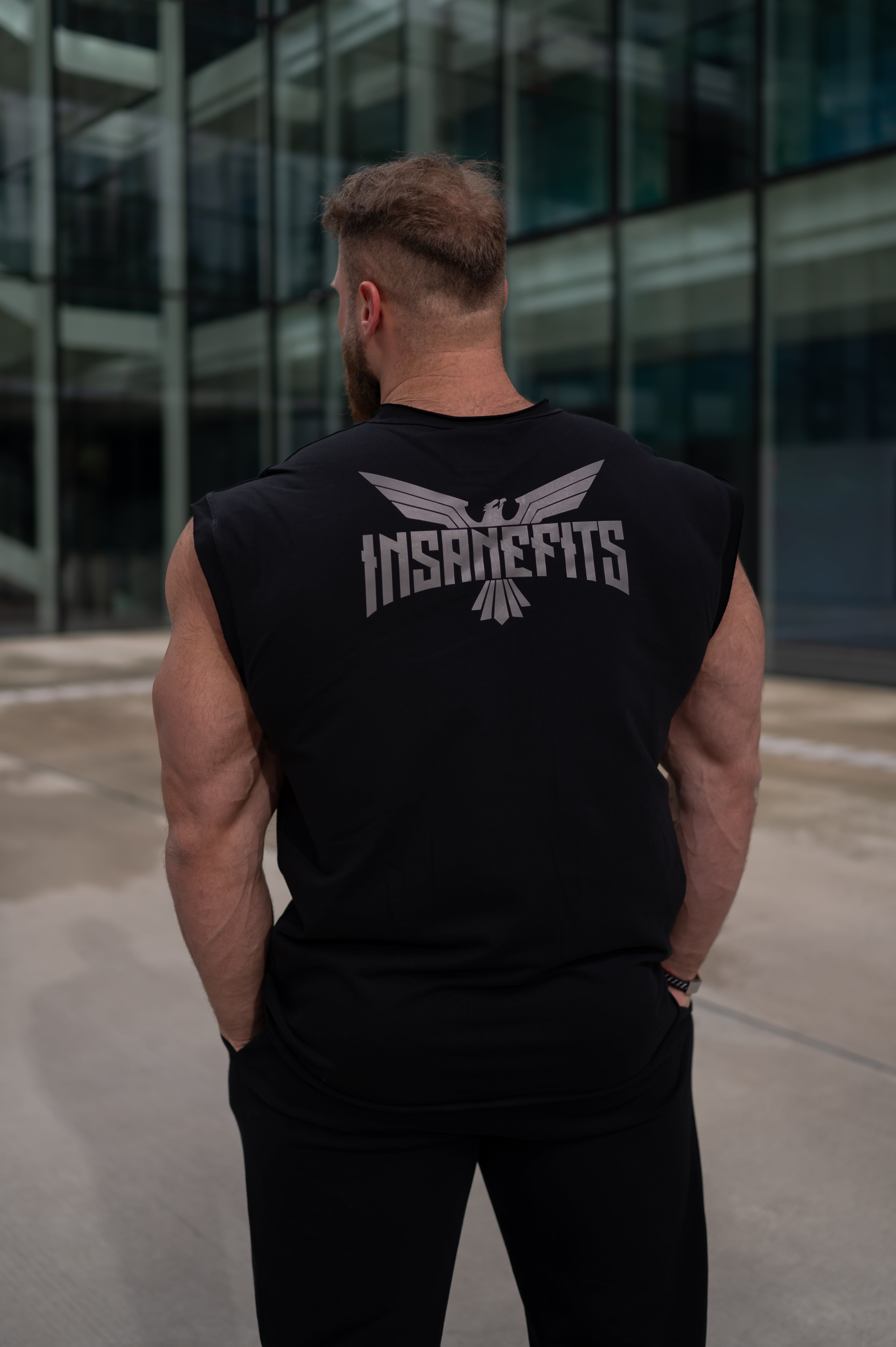 Insanefits Eagle marškinėliai