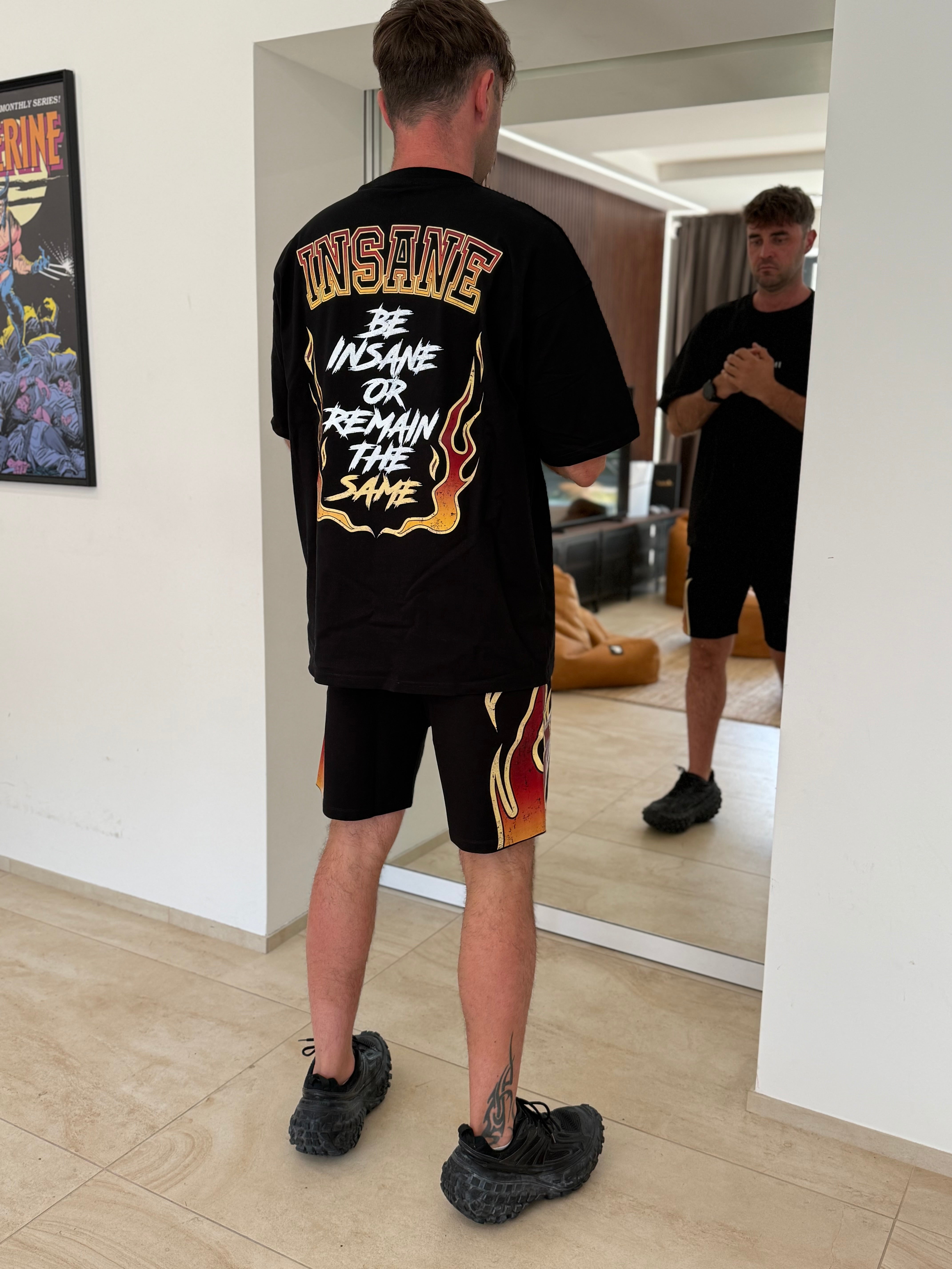 Insanefits šortai Hellfire edition