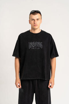 Insane thunder skull oversize marškinėliai