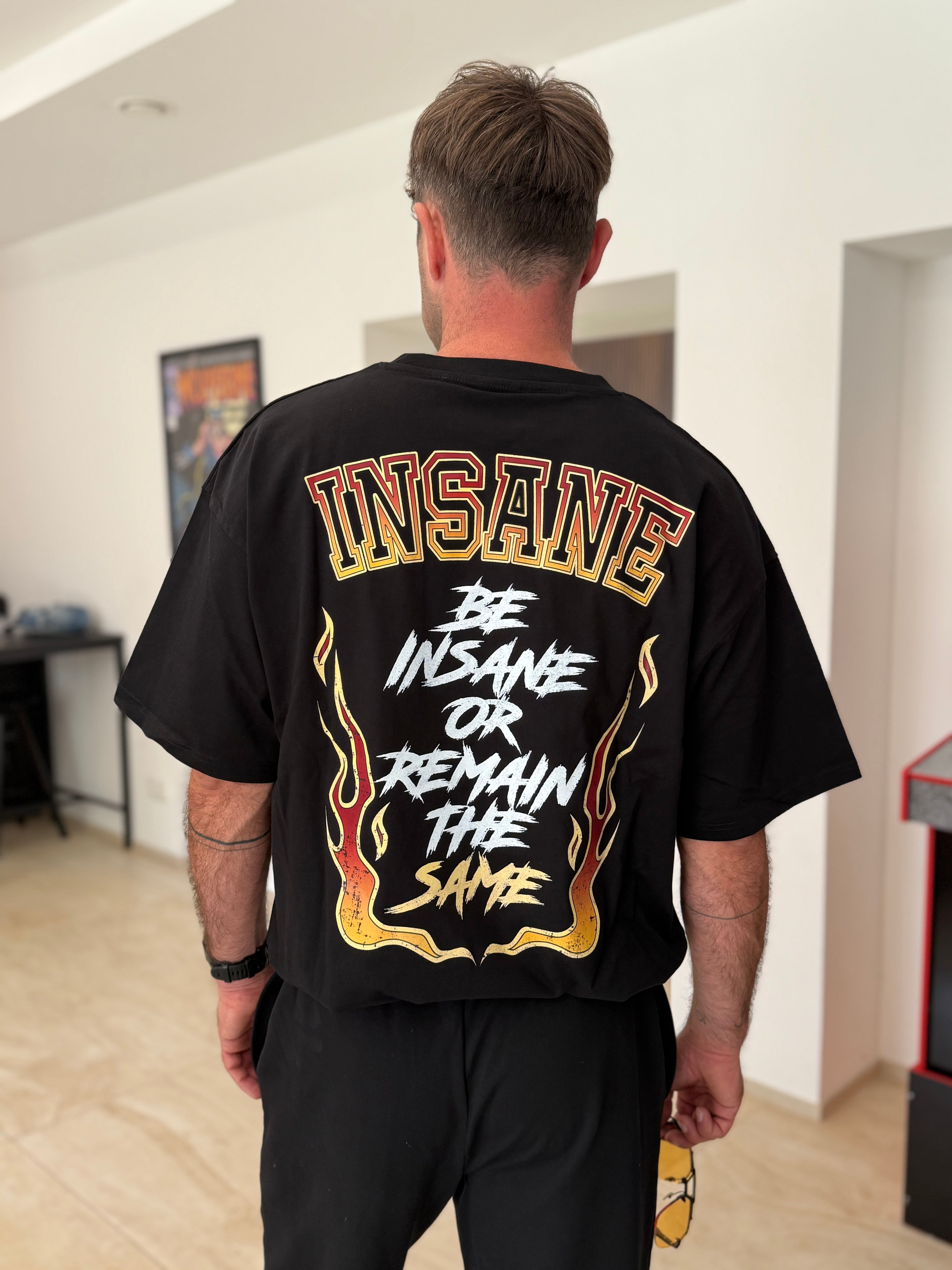 Insanefits Oversize marškinėliai Hellfire Edition